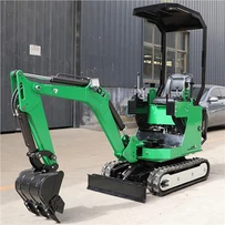 Excavadora de orugas 1 tonelada hidráulica
