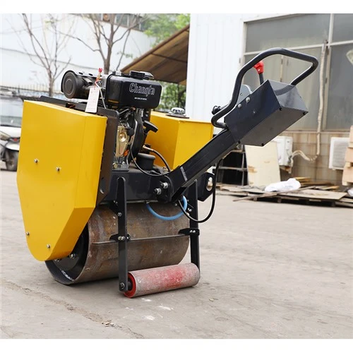 Rodillo compactador de una sola rueda