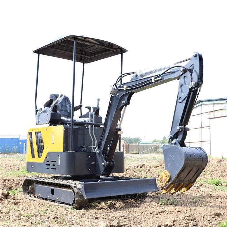 Miniexcavadora personalizable de 1,7 toneladas