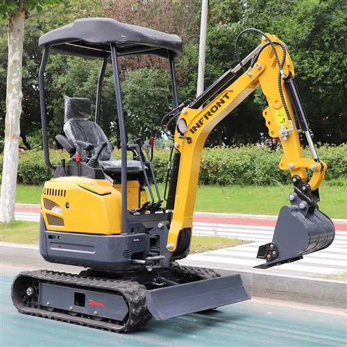 Mini excavación de 1,8 toneladas